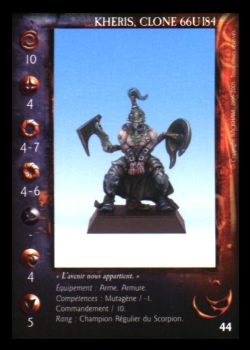 Carte Kheris, Clone 66U184
