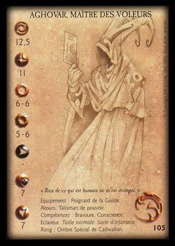 Carte Aghovar, maître des voleurs