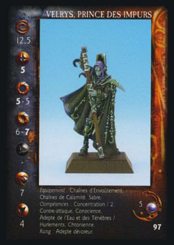 Carte Velrys, Prince des Impurs