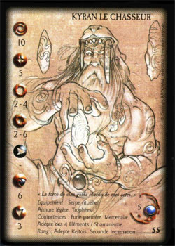 Carte Kyran le Chasseur