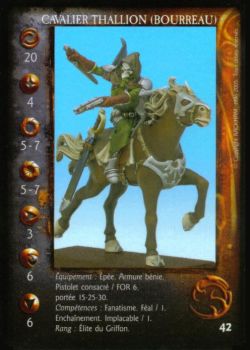 Carte Cavalier Thallion (Bourreau)