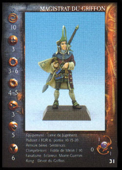 Carte Magistrat du Griffon