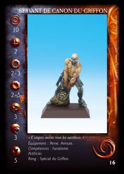 Carte Servant de Canon du Griffon