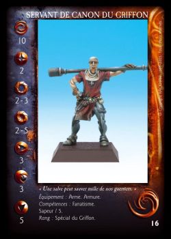 Carte Servant de Canon du Griffon