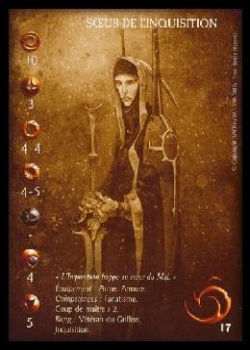 Carte Soeur de l'Inquisition