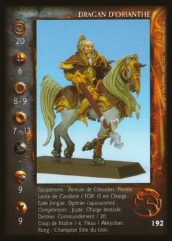Carte Dragan d'Orianthe