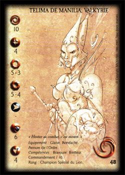 Carte Telima de Manilia, Valkyrie