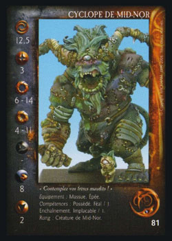 Carte Cyclope de Mid-Nor
