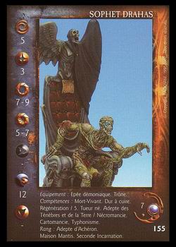 Carte Sophet Drahas - seconde Incarnation