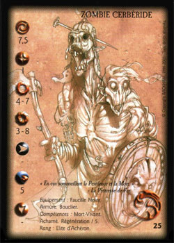 Carte Zombie Cerbéride