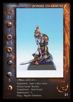 Carte Zombie en Armure