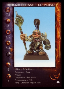Carte Brognir, Dfenseur des Plaines
