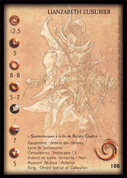Carte Lianzareth l'Usurier