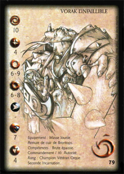 Carte Vorak l'Infaillible