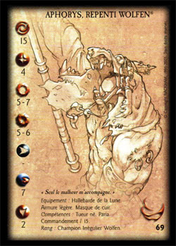 Carte Aphorys, Repenti Wolfen