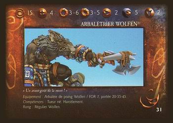 Carte Arbalétrier Wolfen