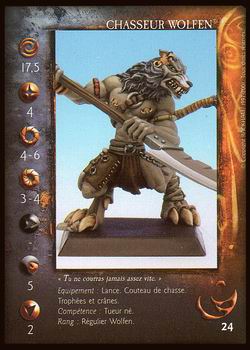 Carte Chasseur Wolfen