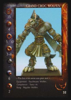 Carte Grand Croc Wolfen