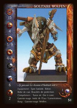 Carte Solitaite Wolfen
